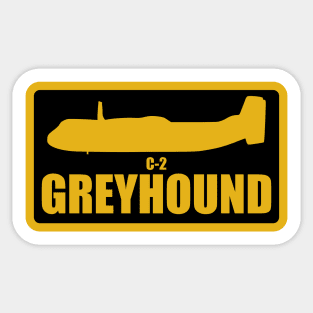 C-2 Greyhound Sticker